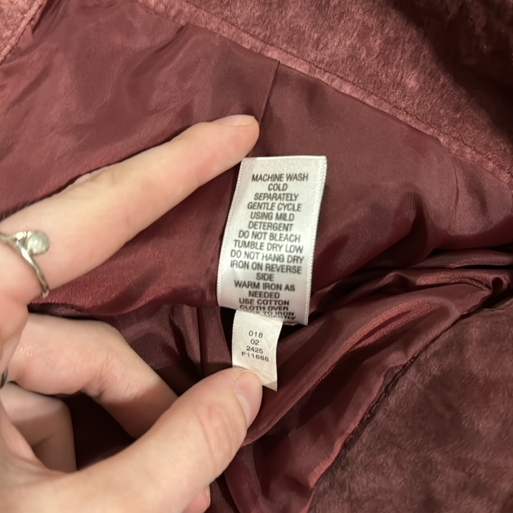 Y2k Cherokee Leather Button Down Jacket - image 5